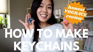 How to Create Keychains For Your Etsy Shop Online Store and Artist Alleys  VOGRACE REVIEW [upl. by Domella775]