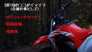 CRF110F公道仕様をオン＆オフでテスト～GOpro破損編 [upl. by Lewes]