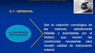 VIDEOCAST  LOS DOCUMENTOS NOTARIALES [upl. by Burnley]