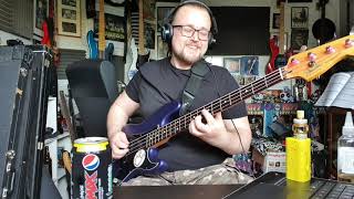 Motorhead Stone Dead Forever Bass Cover Bass play along solo [upl. by Olav]