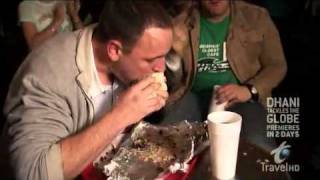 Man v Food  Burrito challenge [upl. by Aihtekal]