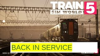 Train sim world 5 WCML south back in service [upl. by Airotkciv]