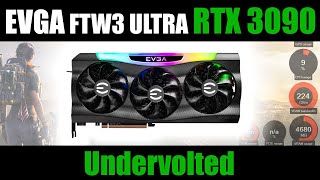 EVGA RTX 3090 FTW3 ULTRA Gaming  Undervolted [upl. by Lattimer]