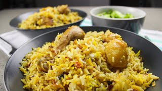 Mauritian style chicken biryani  Briani poulet 🇲🇺 [upl. by Htiek623]