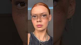 Fake freckles editorial makeup 🎀 ib luxiii on tiktok [upl. by Judson424]