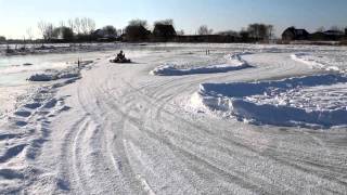 Robert Jan Jansen Ice Karting 2012 [upl. by Race]