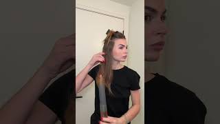 Blowout with Dyson Airwrap blowout hairtutorial dysonairwrap [upl. by Noled277]