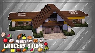 Minecraft How To Build A Grocery Store [upl. by Sams]