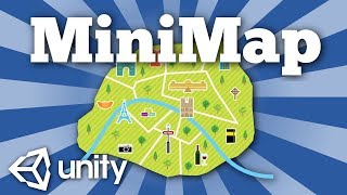 How to create a minimap with minicamera in 2D Unity game  Unity 2D tutorial [upl. by Leid604]