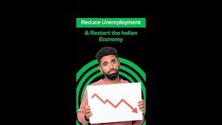 Theory of Employment by John Keynes  Reducing Unemployment in India shorts [upl. by Wahl839]