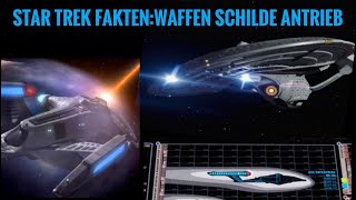 Star Trek Fakten SchildeAntrieb und Waffen erklärt [upl. by Enylorac]