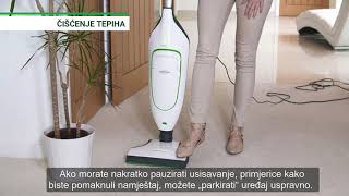 Vorwerk Kobold VK200  Čišćenje tepiha 413 [upl. by Elleirad187]