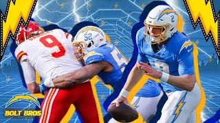 Chargers vs Chiefs POSTGAME  BOLT BROS  lachargers football nflteam nfl nflfootball boltup [upl. by Flanigan]