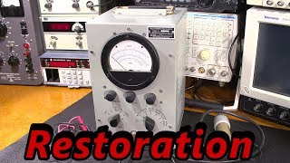 Restoration 1960s Multimeter Sentinel ME26DU [upl. by Elocaj]