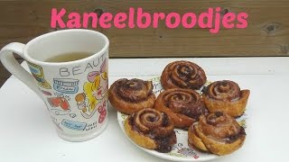 Kaneelbroodjes Cinnamon Rolls  Stephanies Bakkerij [upl. by Merrel]