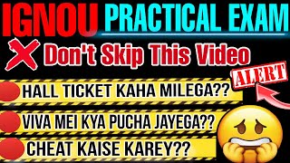 🔴IGNOU Practical Exam Most Imp Questions🔥 How to Score 100 in Exams🔥 IGNOU Practical Exam 2024 [upl. by Jimmie]