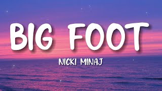 Nicki Minaj  Big Foot Lyrics Megan The Stallion Diss Track [upl. by Ditmore]