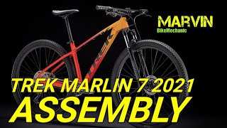 TREK MARLIN 7 2021 ASSEMBLY [upl. by Giorgi371]