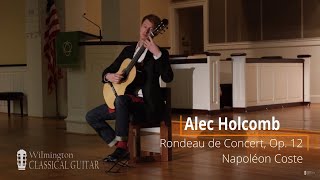 Alec Holcomb  Rondeau de Concert Op 12 by Napoléon Coste [upl. by Si]