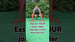 slidersfullbodyworkout coreskatingiceskatingskiingathletestretchingflexibilityfitness [upl. by Ennirak]