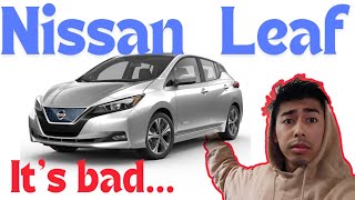 Test Driving the Nissan Leaf Is It Worth the High Price MAYBE [upl. by Cyma]