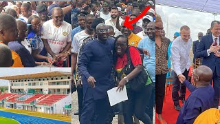 Dr Bawumia finally commissions the Ultra modern UG Sports Stadium for the All African games [upl. by Yreffeg]