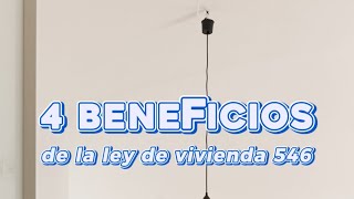 ¿Tienes un crédito de vivienda ¿Ya conoces los 4 beneficios de la ley de vivienda 546 del 99 [upl. by Lay565]