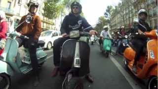 Vespa Parade 2012  Paris [upl. by Airamesor644]