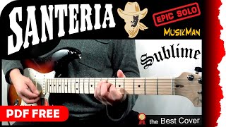 SANTERIA 🤠  Sublime  GUITAR Cover  MusikMan N°183 [upl. by Nitin]