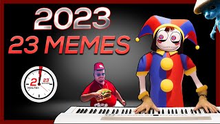 2023 in 23 MEMES in 223 [upl. by Pagas]