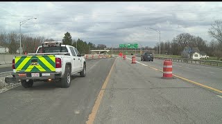 Road workers ask drivers to be careful going through work zones [upl. by Llecrep185]