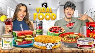 Trying New TikTok Viral Food Trends 🍕🤤සිංහල vlog  Yash and Hass part3 [upl. by Christel91]