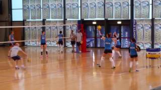 Nazionale Italia Volley Femminile allenamento aperto [upl. by Erialcyram]