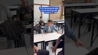 DE LEERLING DIE ALTIJD VOOR DE MEESTER OP WILT KOMEN 👨🏻‍🏫🤬 [upl. by Warp]