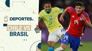 CHILE 1  2 BRASIL🏆 Clasificatorias Mundial 2026 ⚽️ GOLES Y RESUMEN [upl. by Black63]