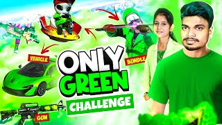 Free Fire India my 1st Only Green 🐢 Challenge in Duo VS Squad in Ranked Gameplay  PVS [upl. by Mulford635]