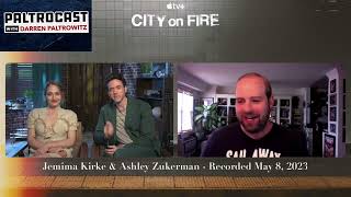 Jemima Kirke amp Ashley Zukerman Om Apple TV Series quotCity On Firequot amp More [upl. by Ataner]