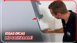 COMO PINTAR PAREDE SUPER FÁCIL  HOW TO PAINT THE WALL STEP BY STEP [upl. by Strong]