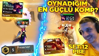 5 PRESERVER ÖNCE CAN SONRA MANA FULLÜYOR TFT SET 12 PBE LEVO LOL TAKTİK SAVAŞLARI [upl. by Rapsag]