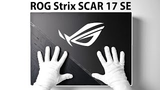 ROG Strix SCAR 17 SE Gaming Laptop Unboxing RTX 3080 Ti  Intel Core i912950HX [upl. by Nicram901]