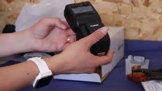 Canon Speedlite 430EX IIIRT unboxing [upl. by Stephan]