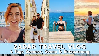 4 Days in Zadar Sommer Sonne und pure Entspannung  Kroatien Travel Vlog 2023  Sabrina Sterntal [upl. by Eniarral930]