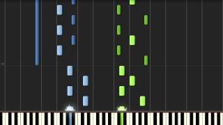 Nightwish  Scaretale piano acoustic tutorial 100 Speed [upl. by Drahsar]