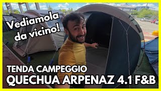 Tenda da campeggio Quechua Arpenaz 41 FampB [upl. by Assirrec280]