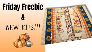 Freebie Friday and NEW Autumns Arrival Kits [upl. by Sudnor888]