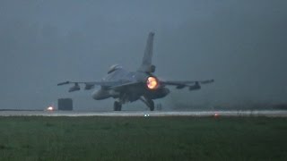 Loud Afterburner Takeoffs at FRISIAN FLAG 2016 [upl. by Jari]