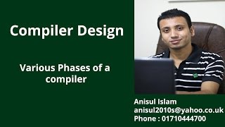 Compiler Design Bangla Tutorial 3  Various Phases of a compiler [upl. by Welcher]