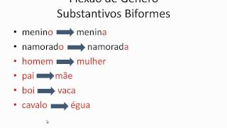 Substantivos Biformes [upl. by Rieger]