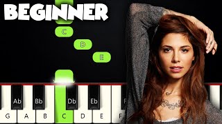 A Thousand Years  Christina Perri  BEGINNER PIANO TUTORIAL  SHEET MUSIC by Betacustic [upl. by Alvar]