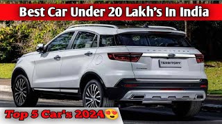 Top 5 Cars Under 20 Lakhs in India 2024  Best Car Under 20 Lakhs in India Value for Money Ramboca [upl. by Dodi]